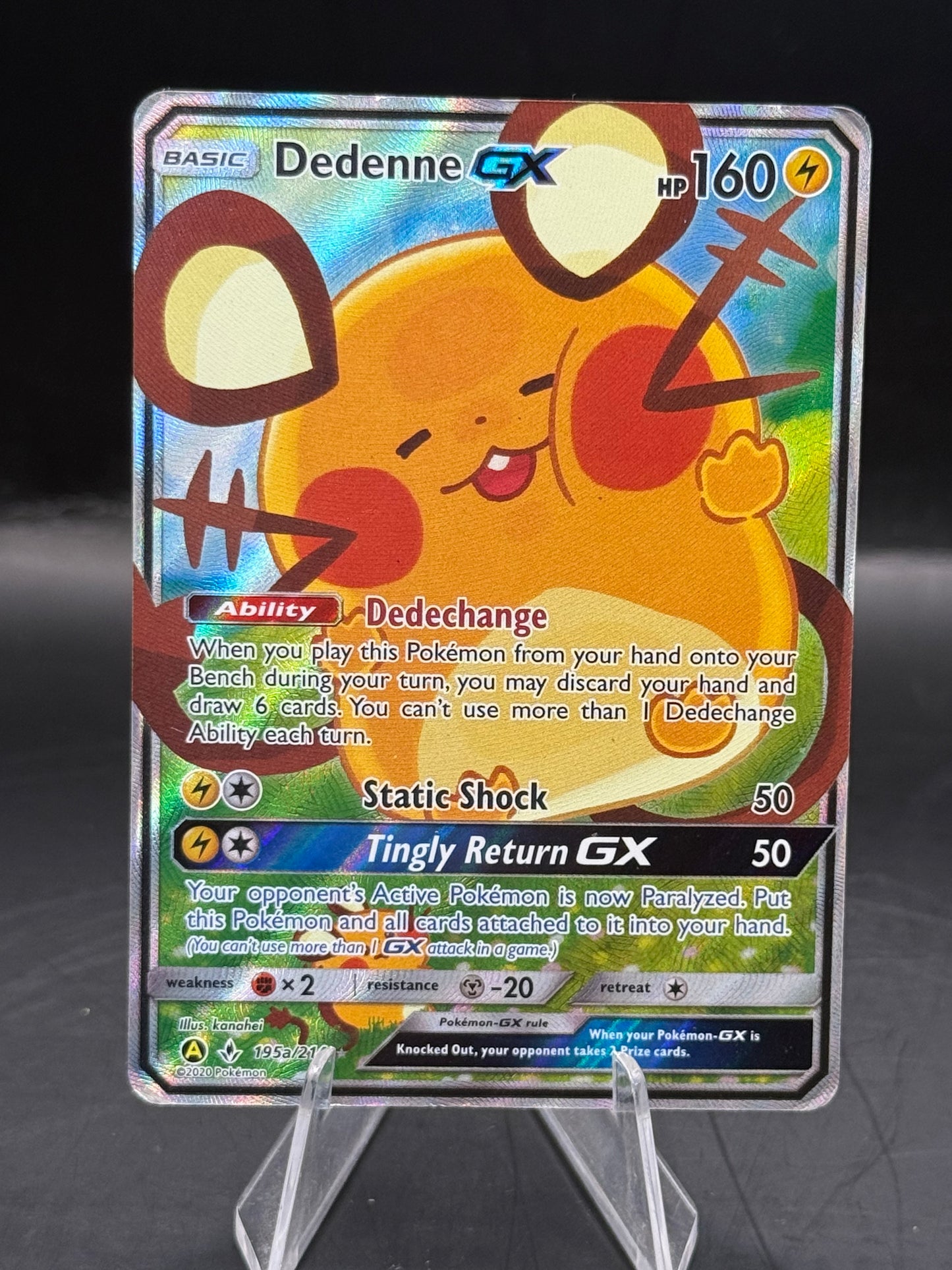 Pokemon Dedenne GX 195/214 L/P-H/P