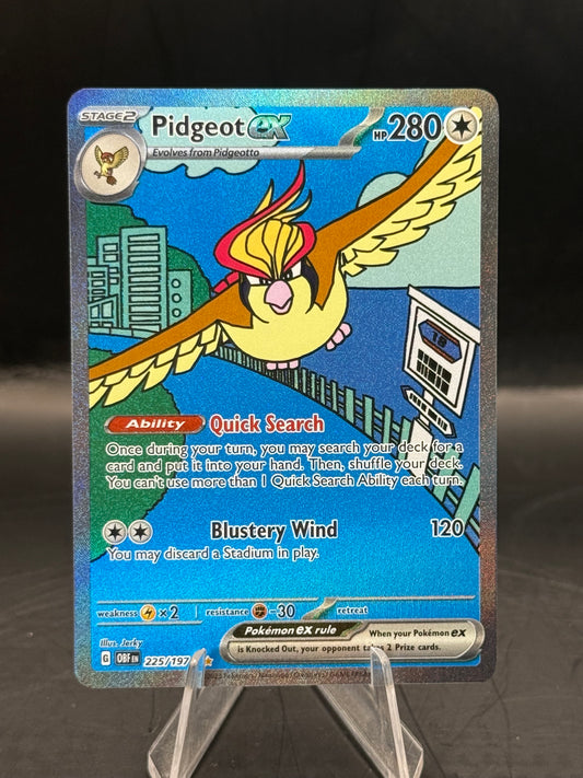 Pokemon Pidgeot EX 225/197 N/M