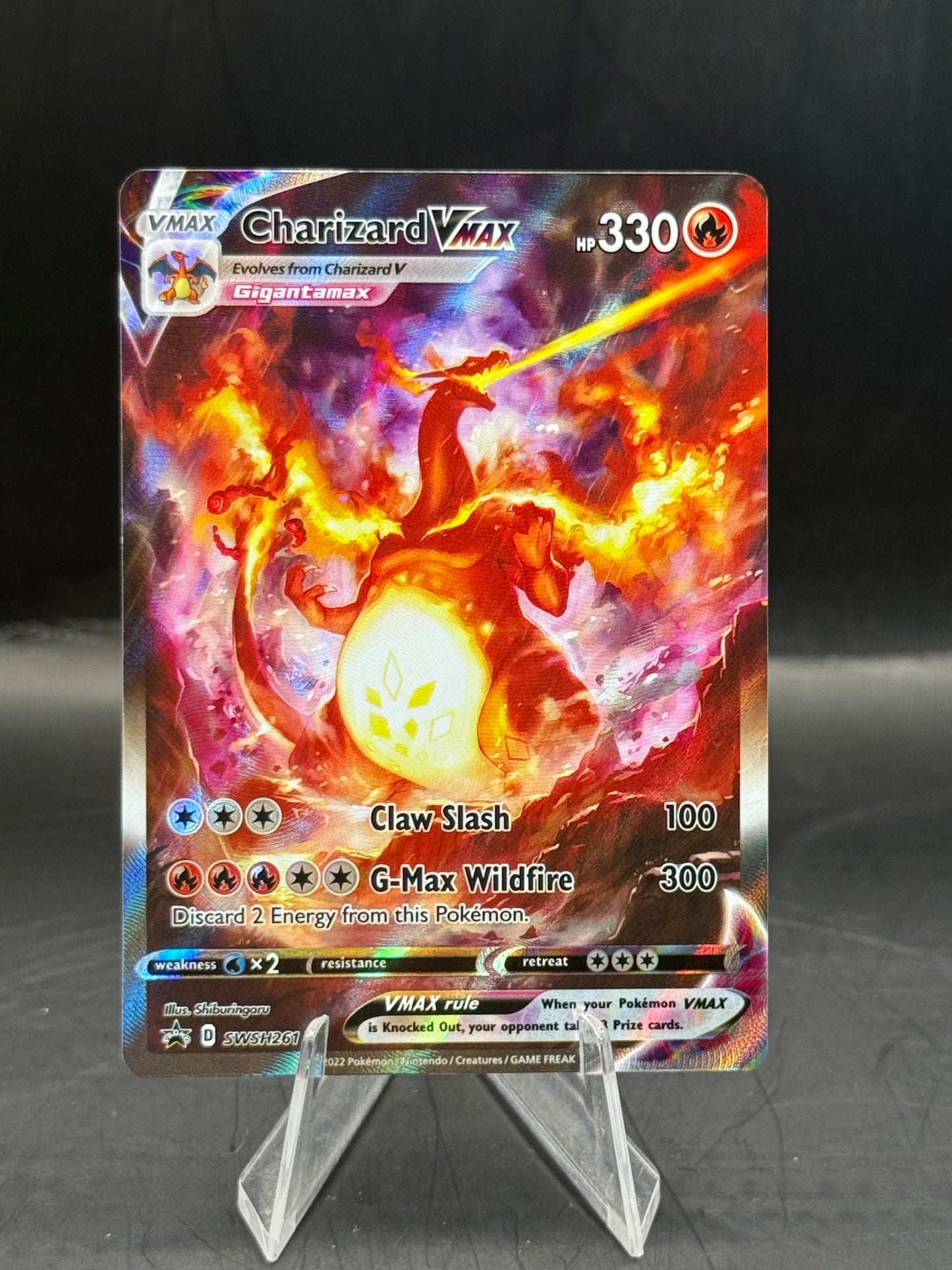 Pokemon Charizard Vmax Promo SWSH261 N/M