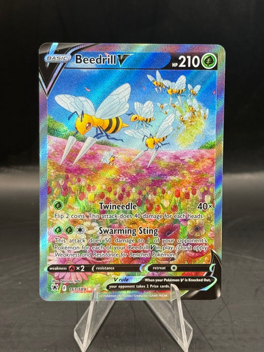 Pokemon Beedrill V 161/189 N/M