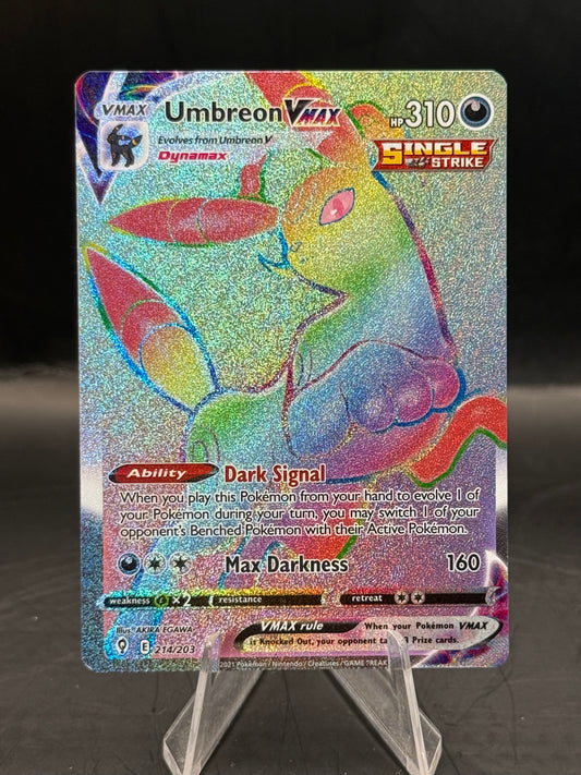 Pokemon Umbreon Vmax 214/203 N/M