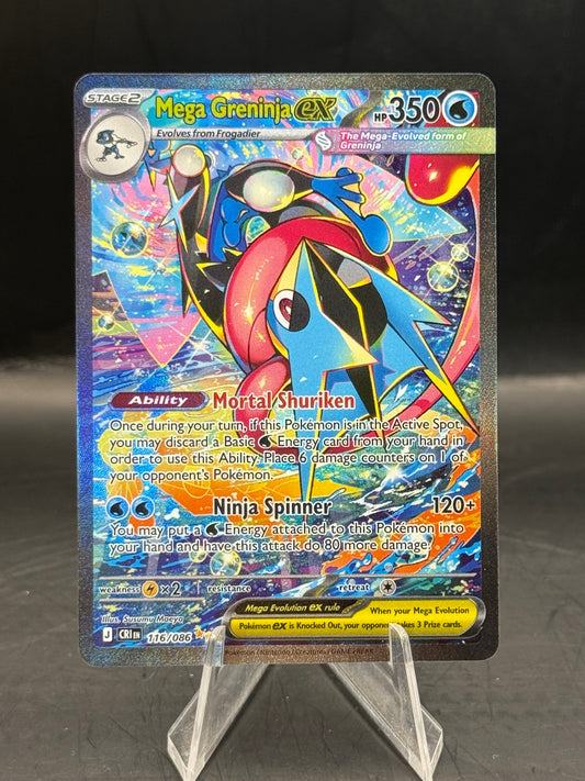 Pokemon Mega Greninja EX 116/086 N/M