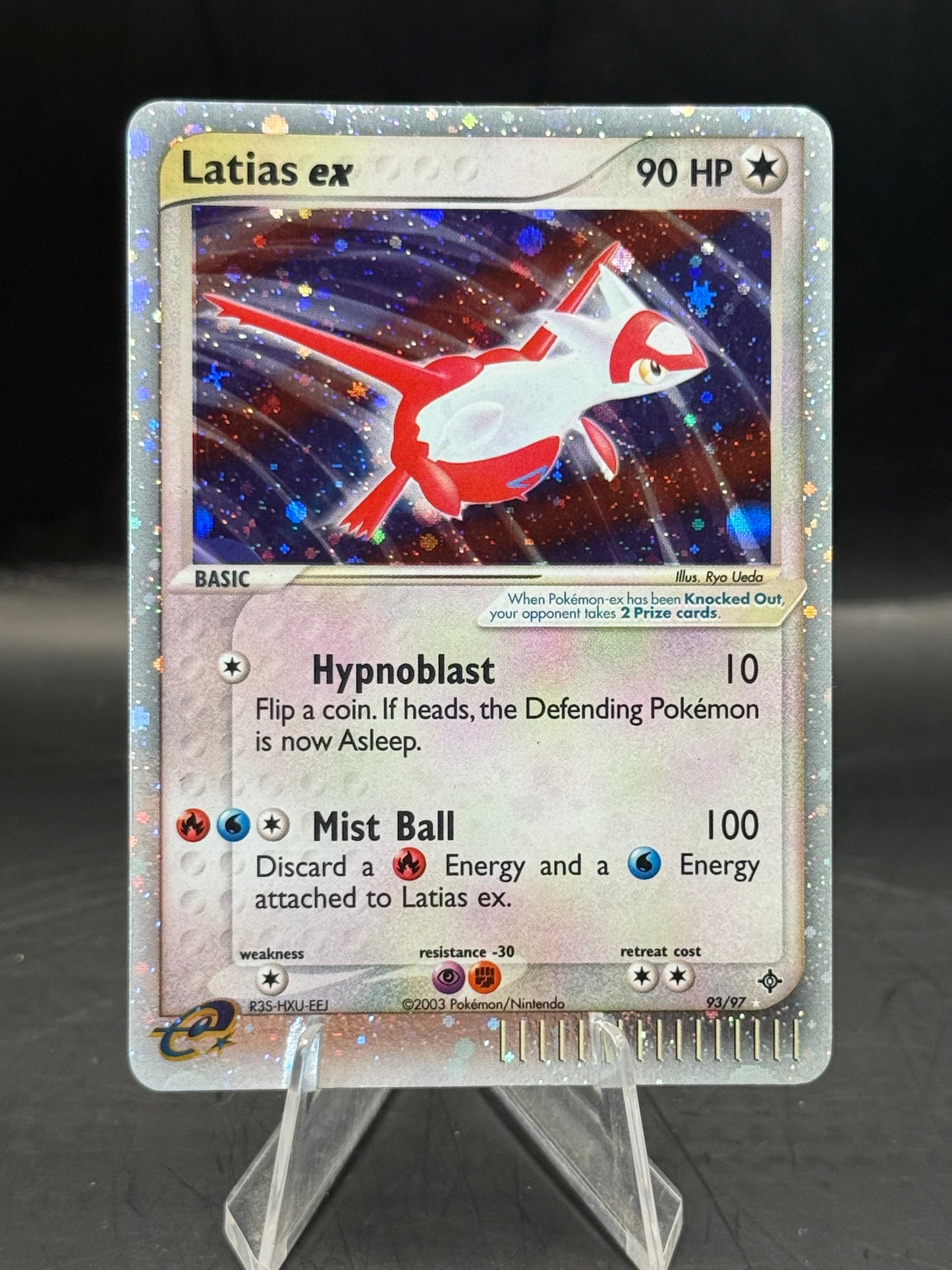 Pokemon Latias ex 93/97 Excellent