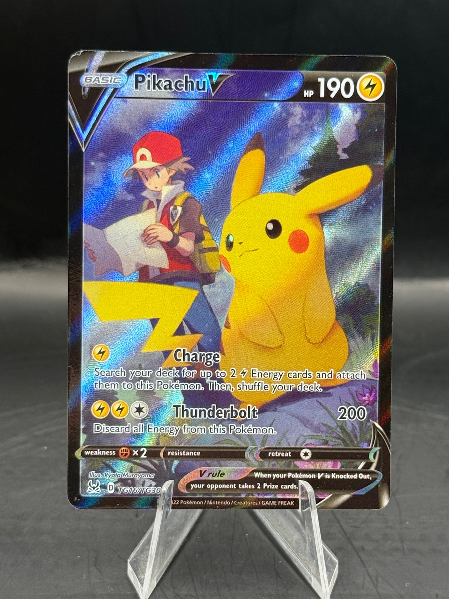 Pokemon Pikachu V TG16/TG30 N/M