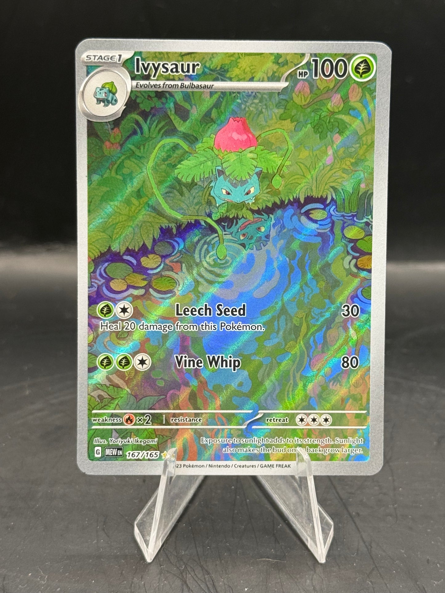 Pokemon 151 Ivysaur 167/165 N/M