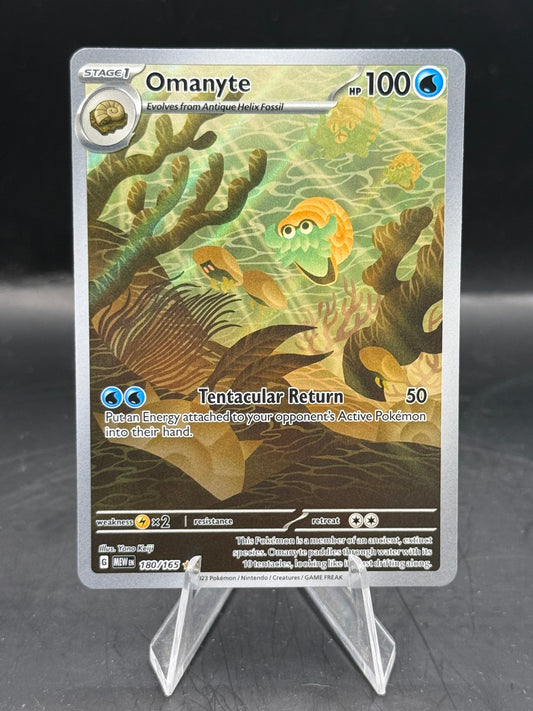 Pokemon 151 Omanyte 180/165 N/M