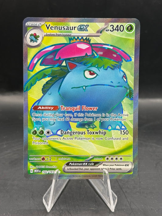 Pokemon 151 Venusaur EX 182/165 N/M