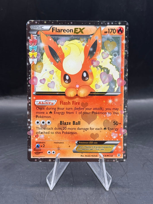 Pokemon Flareon EX RC6/RC32 N/M