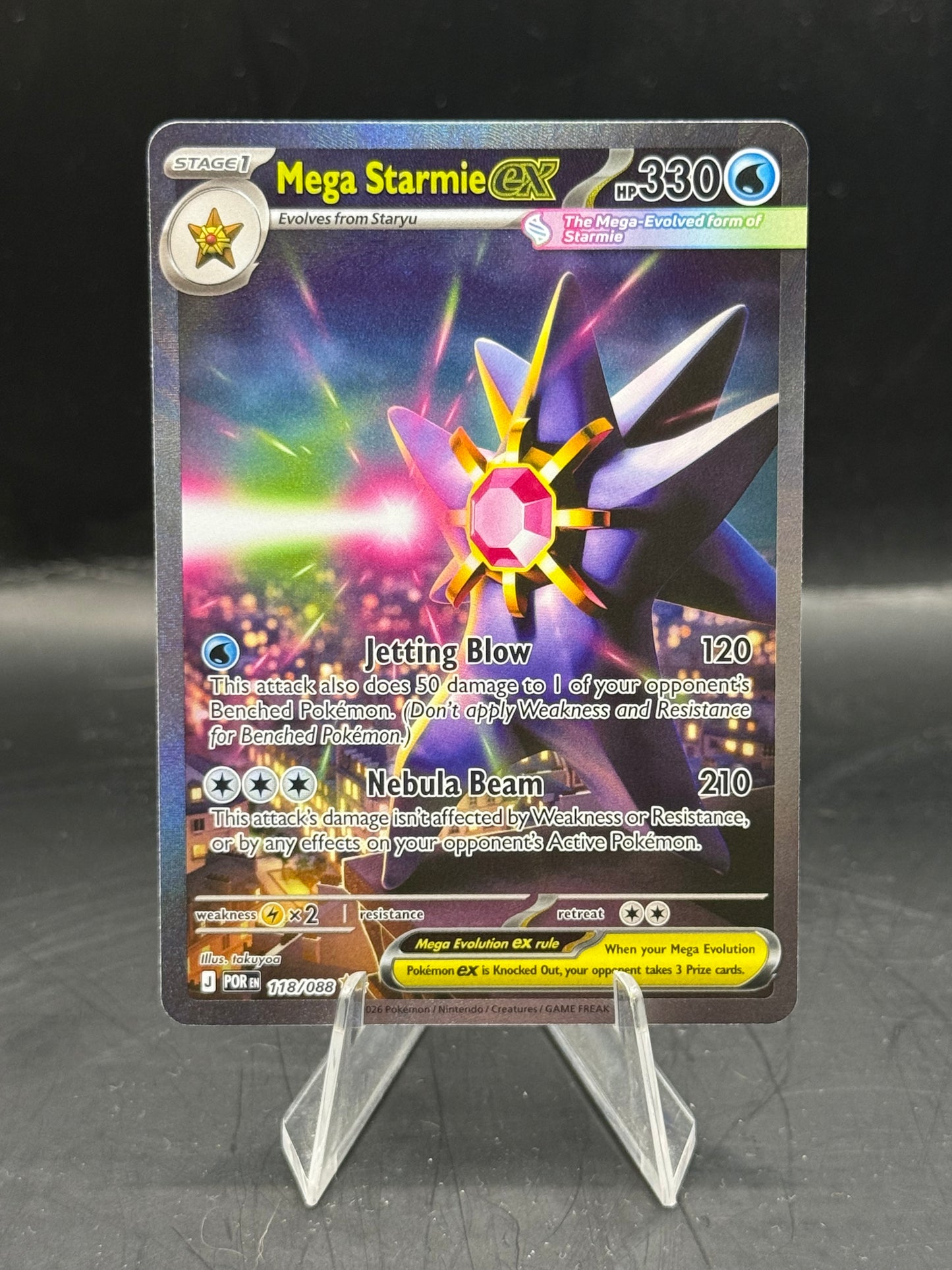 Pokemon Mega Starmie EX N/M