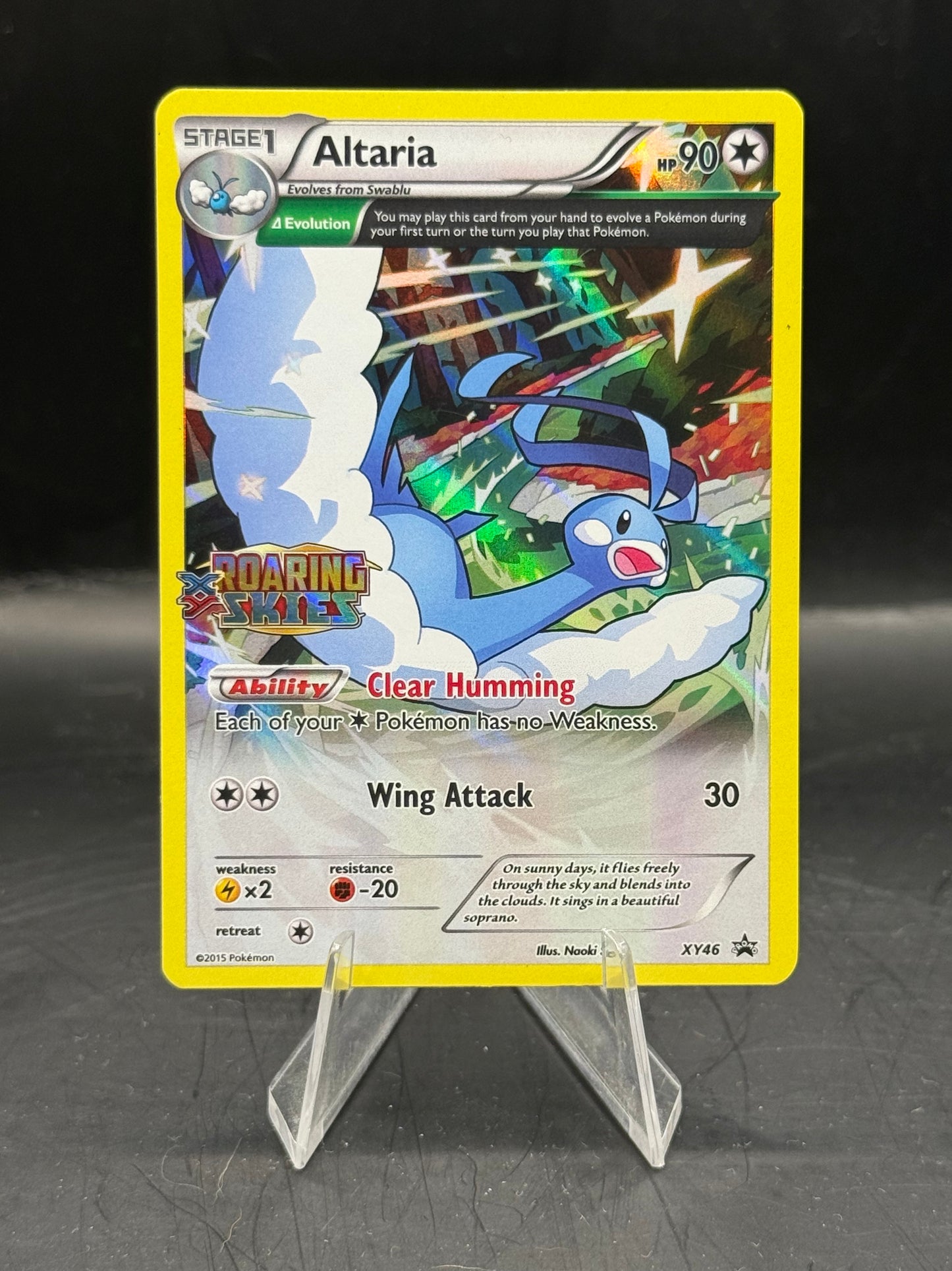 Pokemon Altaria Roaring Skies Stamped Promo XY46 L/P+