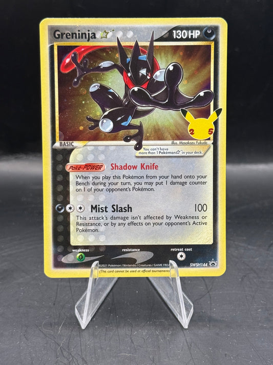 Pokemon 25th Anniversary Greninja swsh144 L/P