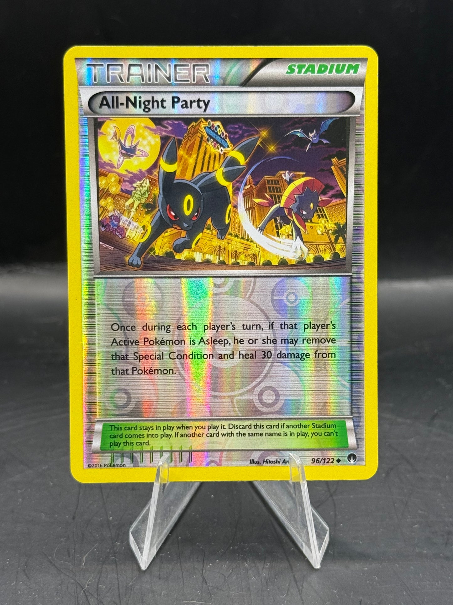Pokemon All Night Party Reverse 96/122 L/P+