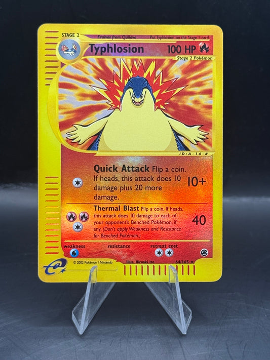 Pokemon Typhlosion Reverse Holo 64/165 L/P