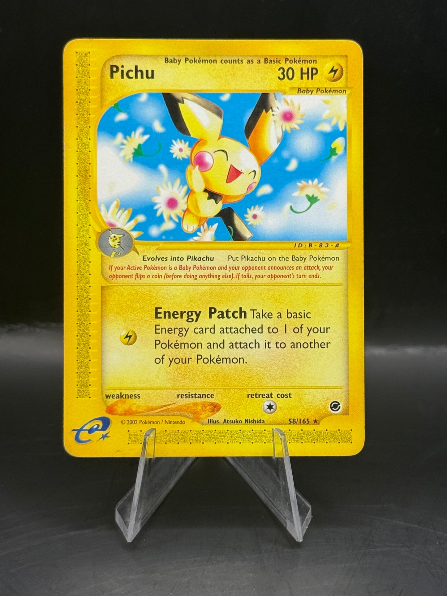 Pokemon Pichu 58/165 L/P+