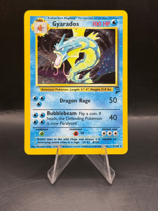 Pokemon Base Set 2 Gyarados Holo L/P