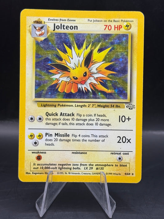 Pokemon Jungle Jolteon Holo 4/64 L/P (1)