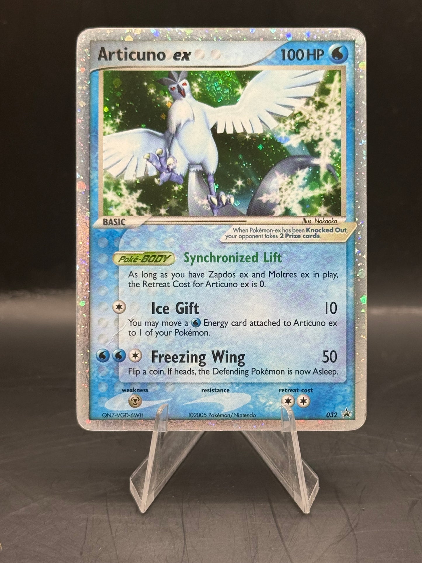 Pokemon Promo Articuno ex 032 H/P
