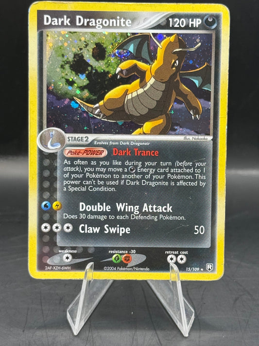 Pokemon Dark Dragonite Holo 15/109 H/P