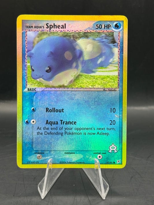 Pokemon Team Aqua’s Spheal Reverse Holo 57/95 Excellent