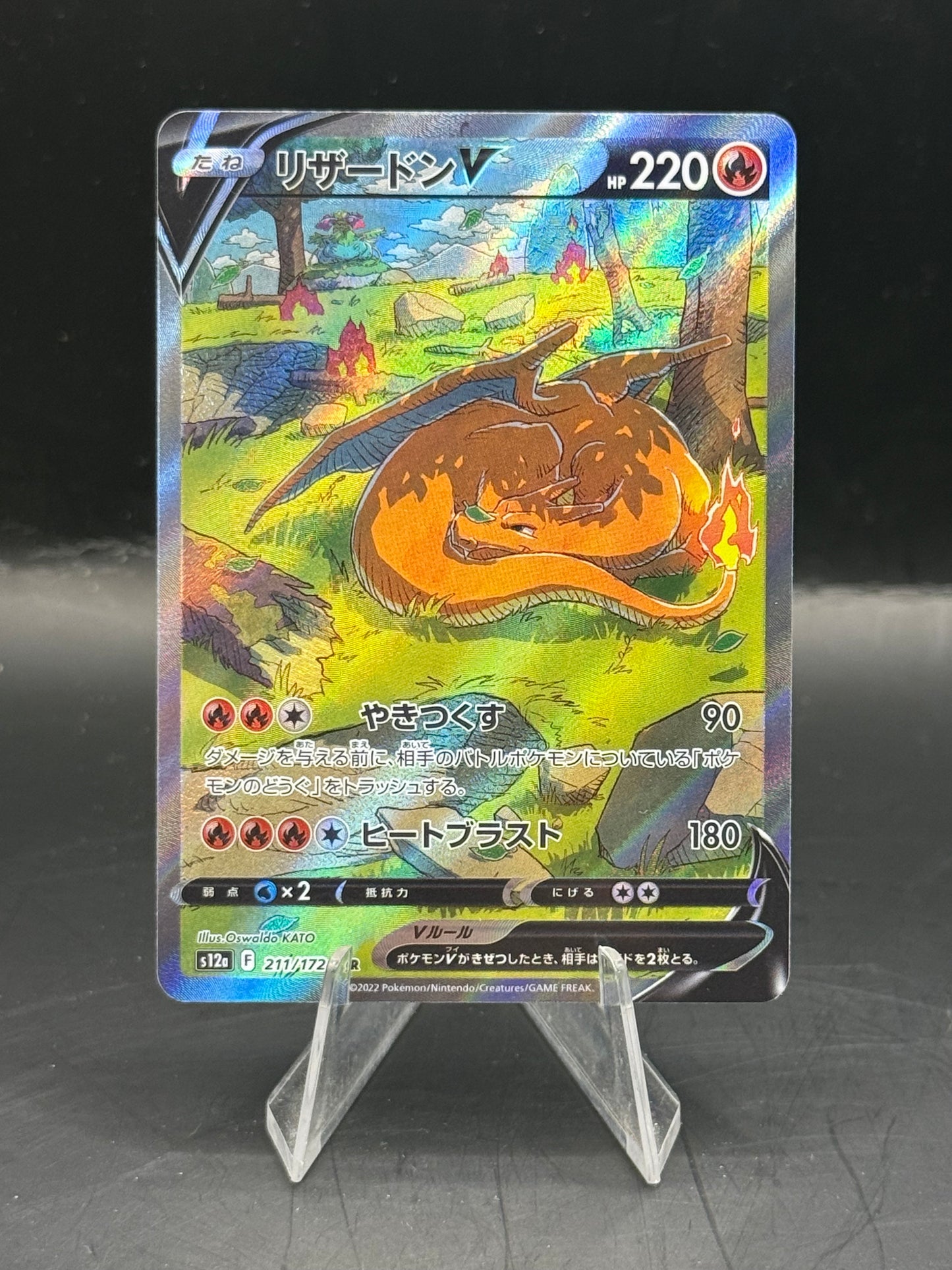 Pokemon Japanese Charizard V 211/172 N/M
