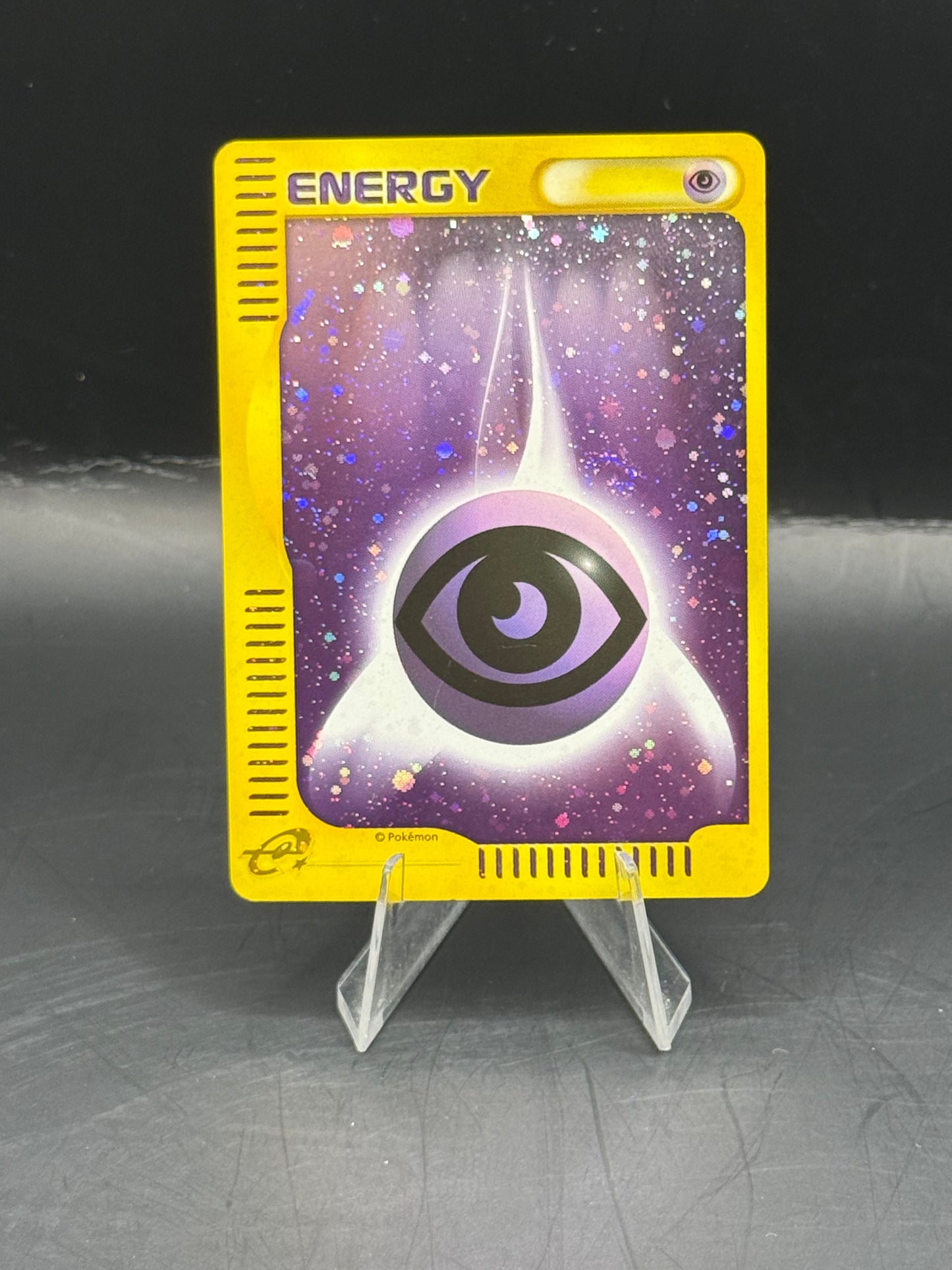 Pokemon Japanese McDonald’s Psychic Energy Card With Swirl (Excellent)