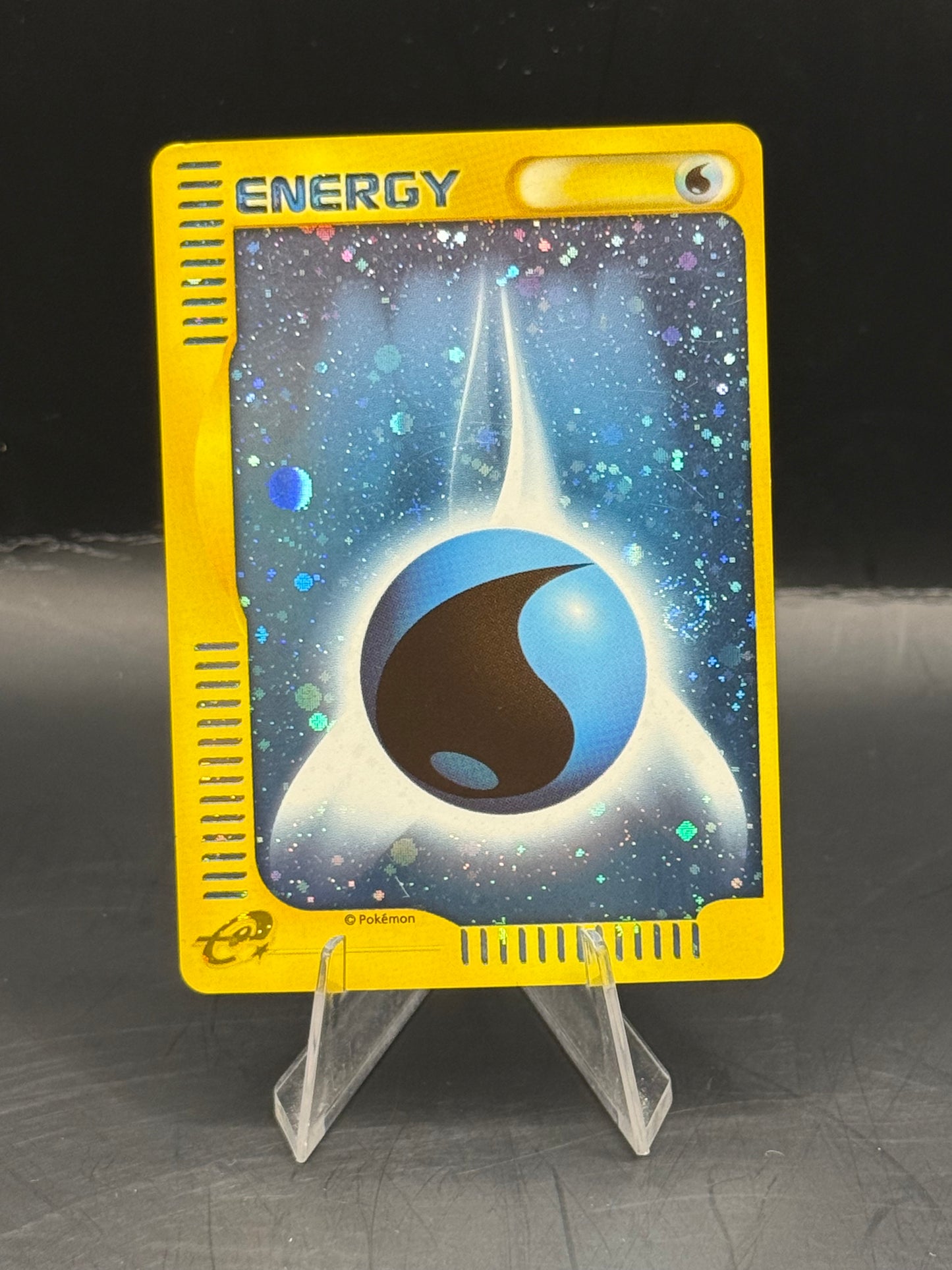 Pokemon Japanese McDonald’s Water Energy Card With Swirl (L/P)