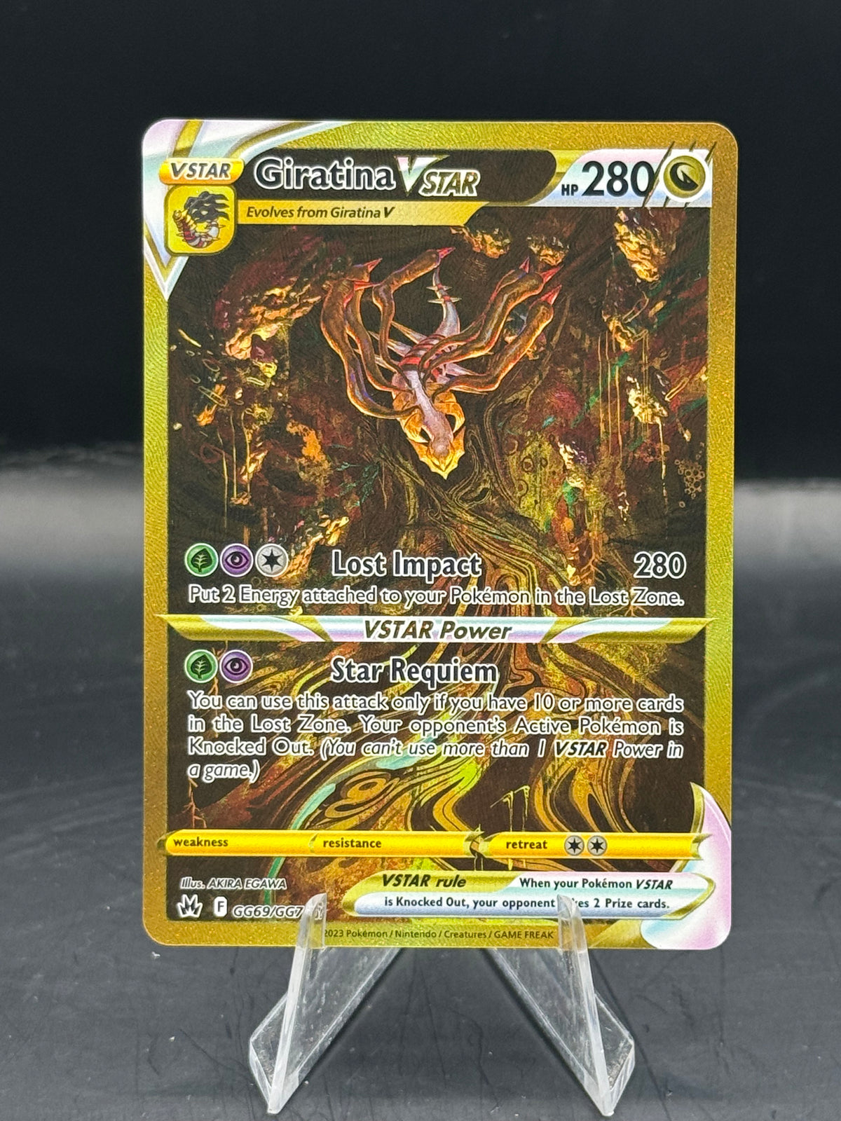Pokemon Giratina Vstar GG69/GG70 (N/M)