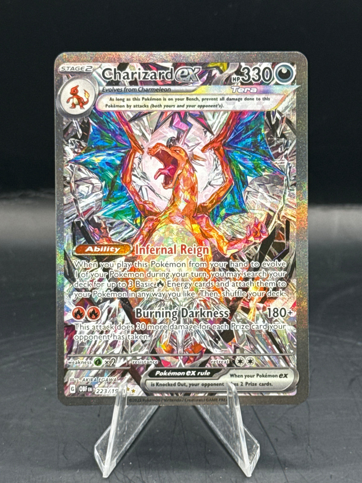Pokemon Charizard EX 223/197 (N/M)