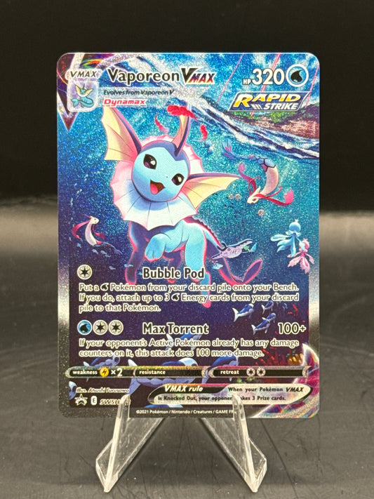 Pokemon Vaporeon Vmax Promo SWSH182 (N/M)