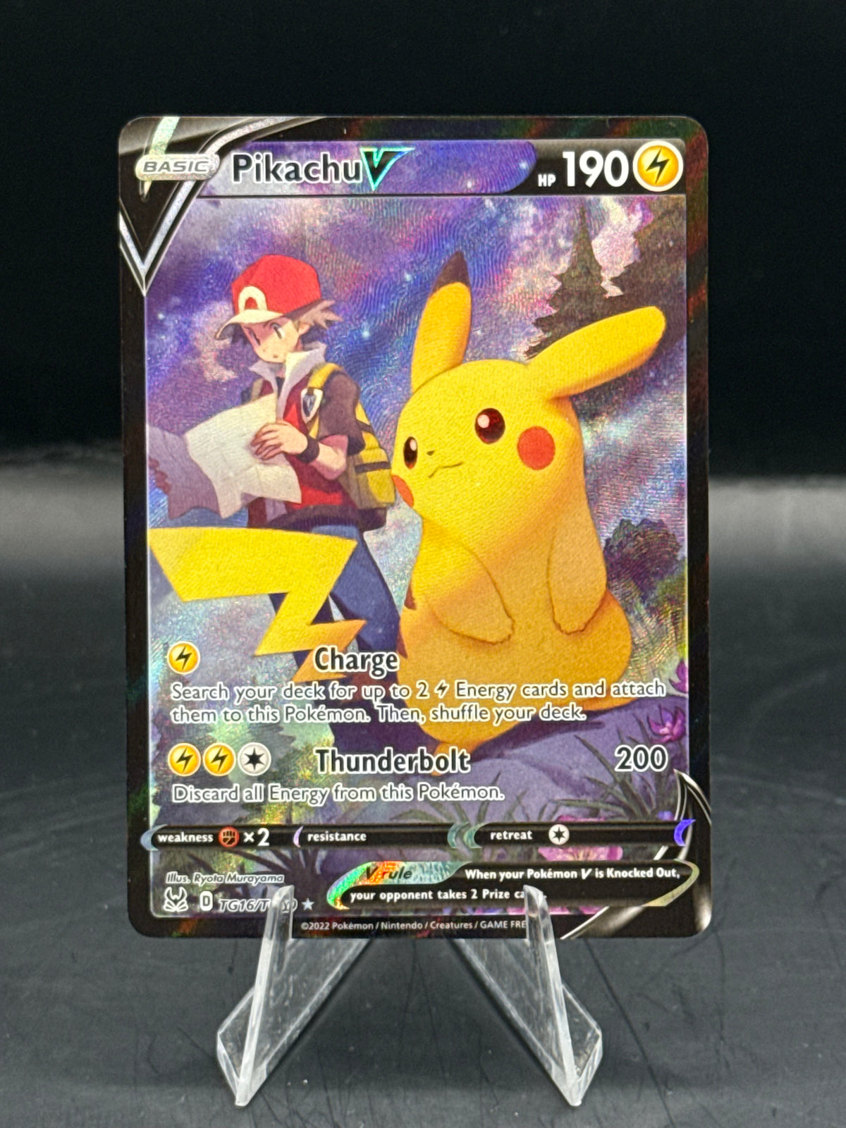 Pokemon Pikachu V TG16/TG30 N/M