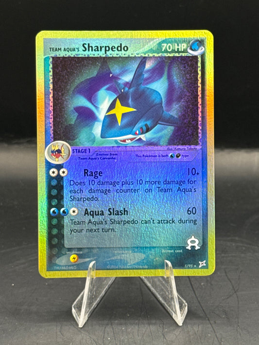 Pokemon Team Aqua’s Sharpedo 5/95 (L/P+)