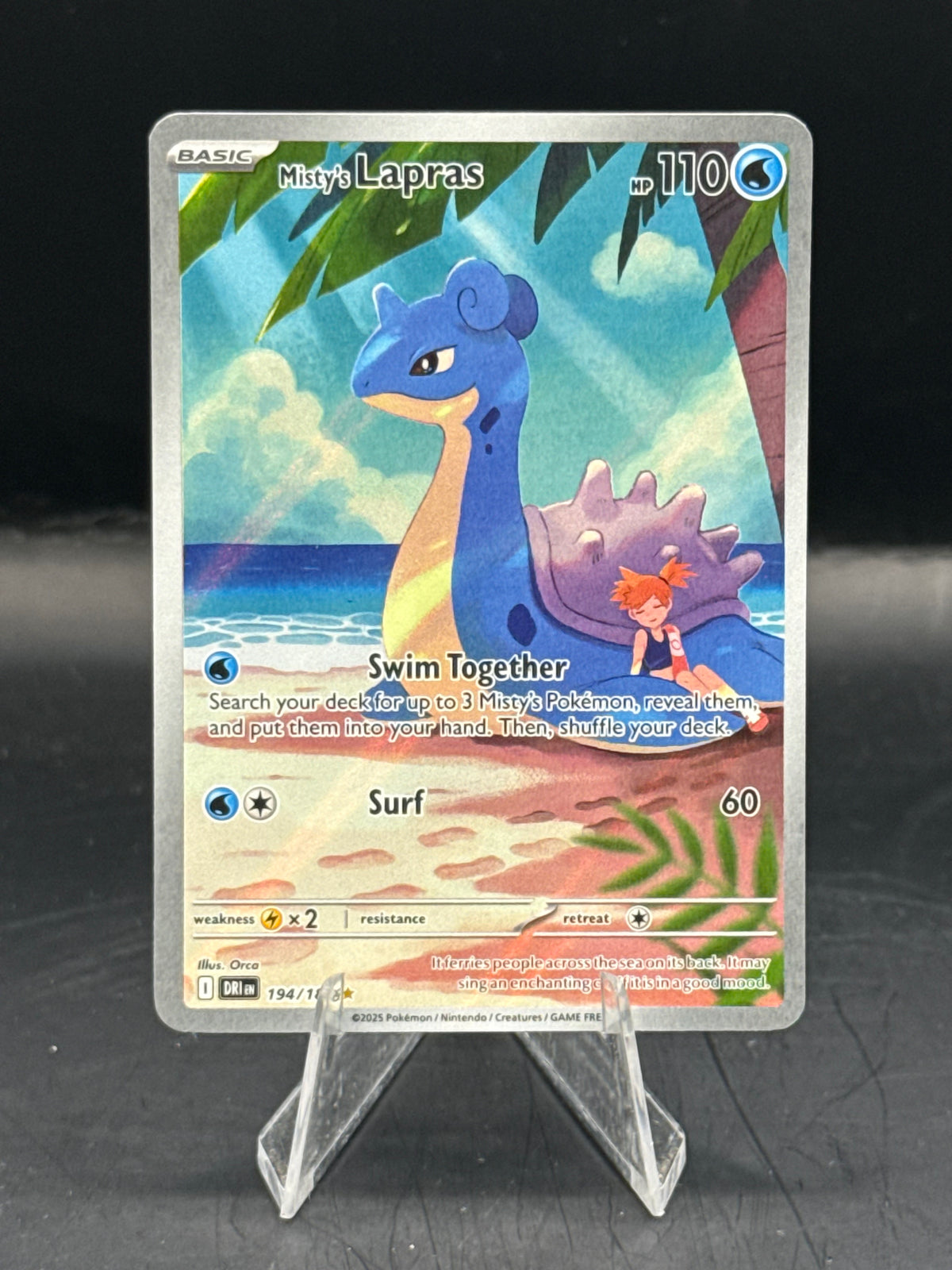 Pokemon Misty’s Lapras 194/182 (N/M)