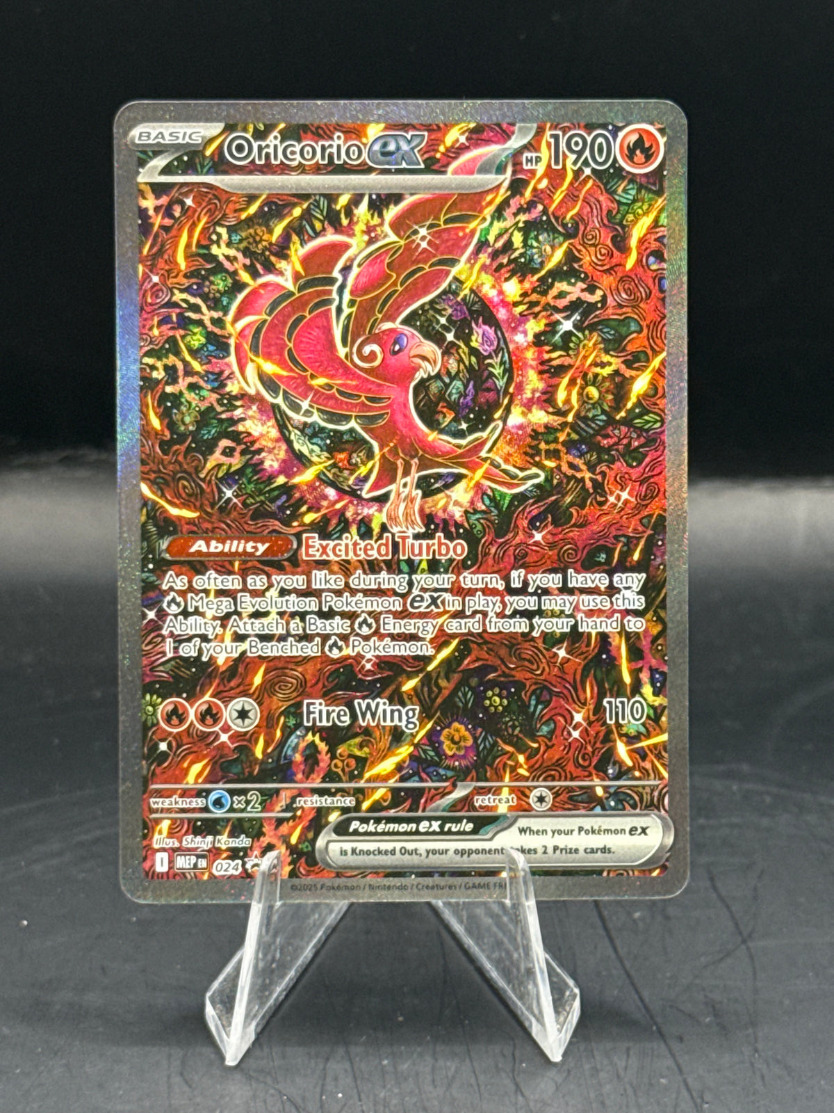 Pokemon Oricorio EX Promo 024 (N/M)