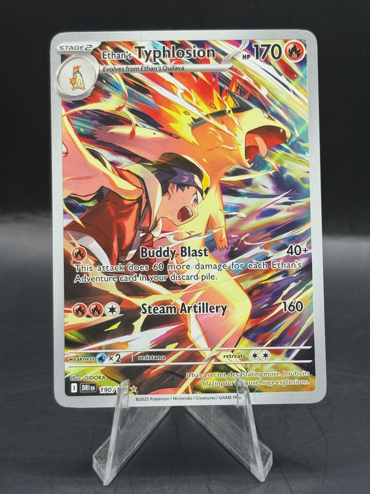 Pokemon Ethan’s Typhlosion 190/182 (N/M)