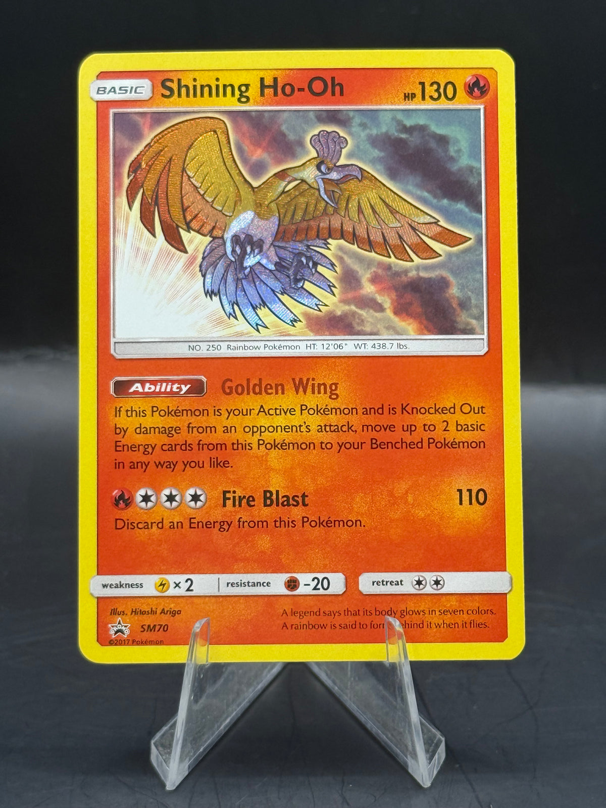Pokemon Shining Ho-Oh Promo sm70 (N/M)