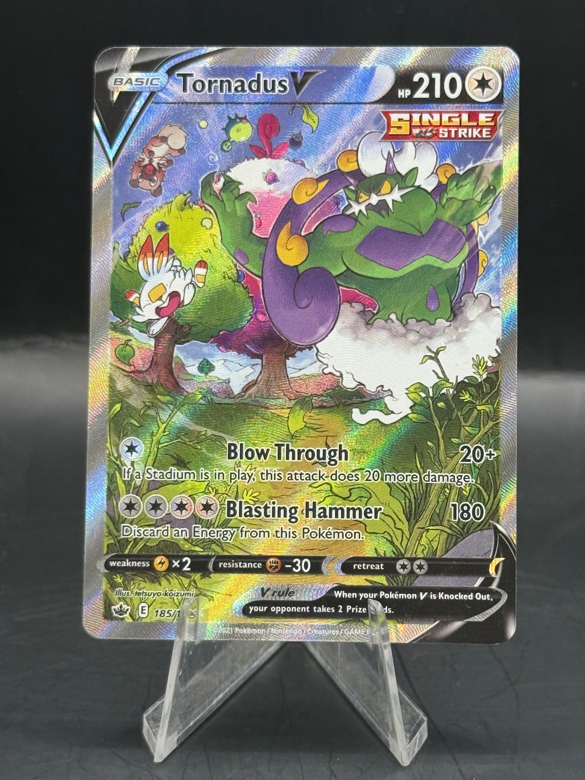 Pokemon Tornadus V 185/198 (N/M)