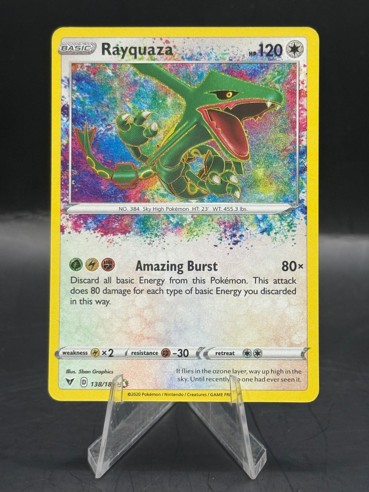 Pokemon Rayquaza 138/185 (N/M)