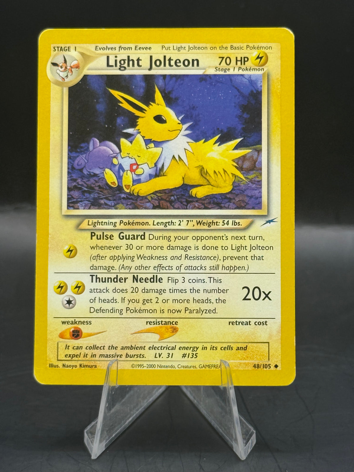 Pokemon Light Jolteon 48/105 (L/P)
