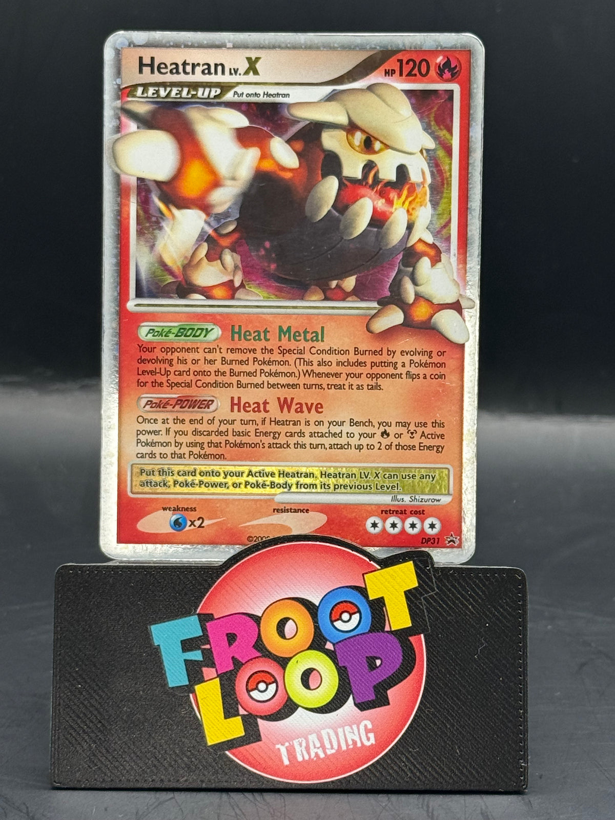 Pokemon Heatran lv X Promo DP31 (H/P)