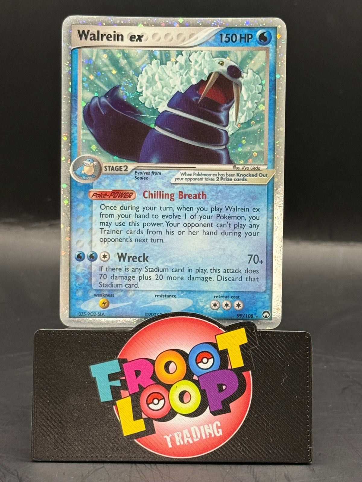 Pokemon Walrein ex 99/108 (H/P)