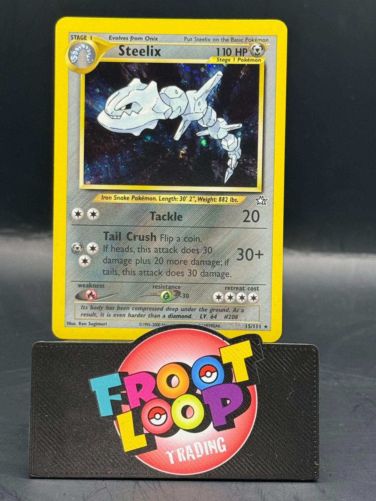Pokemon Steelix Neo Genesis Holo 15/111 (N/M)