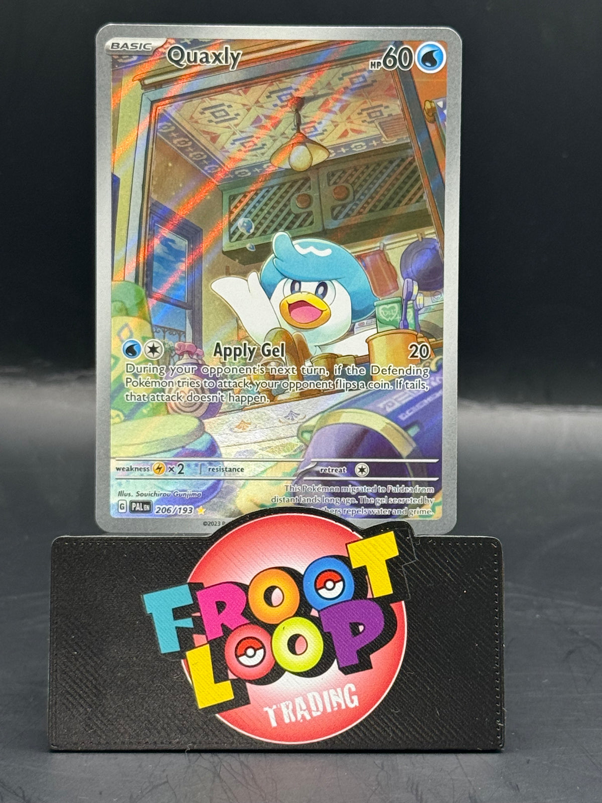 Pokemon Quaxly 206/193 - Quaxwell 207/193 - Quaquaval EX 260/193 (N/M-L/P+)