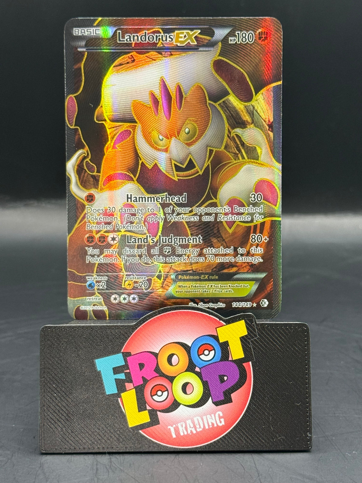Pokemon Landorus EX 144/149 (L/P+)