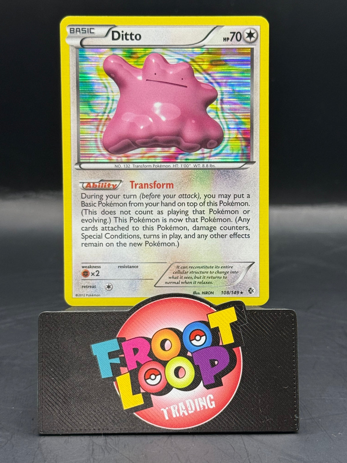 Pokemon Ditto 108/149 (Excellent)