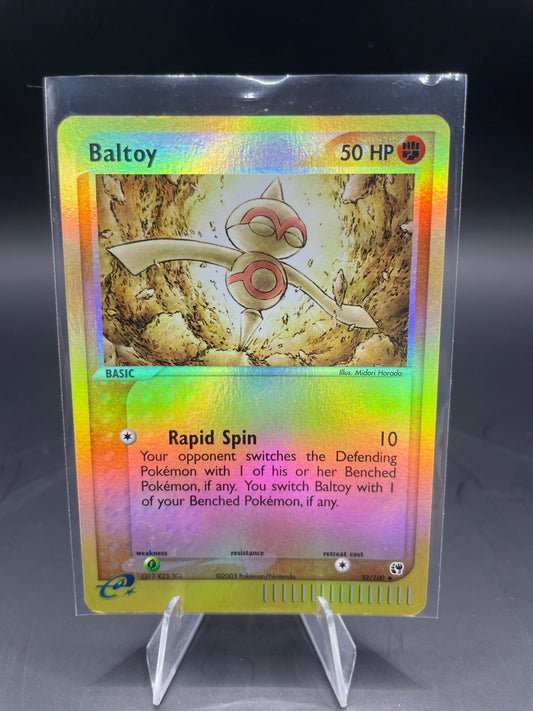 Pokemon Baltoy Reverse Holo EX Sandstorm 32/100 (LP)