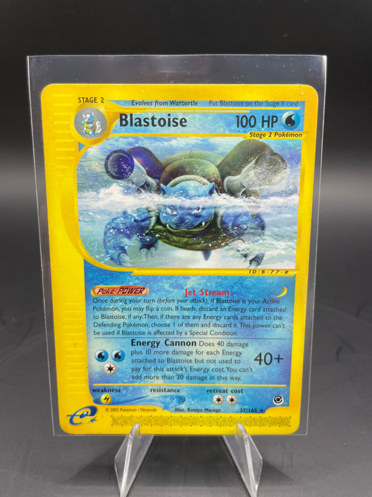 Pokemon Blastoise Expedition Non Holo Rare 37/165