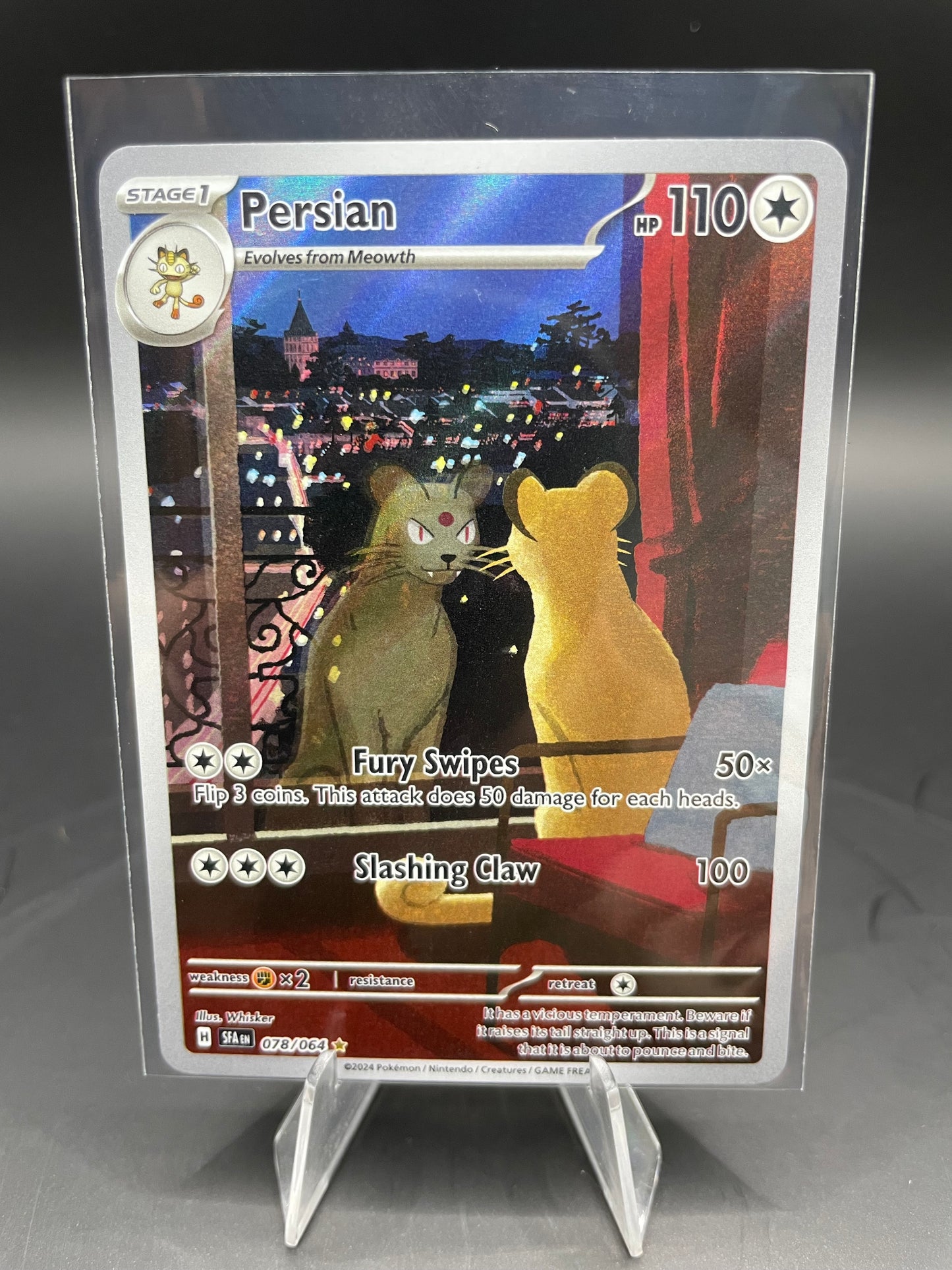 Pokemon Persian Shrouded Fable 078/064 (NM+)