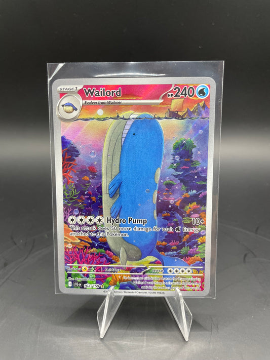 Pokemon Wailord Journey Together 162/159 (NM+)