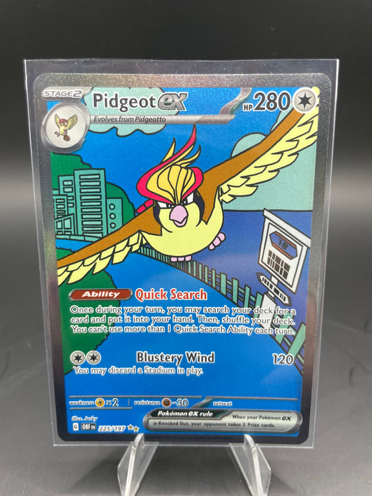 Pokemon Pidgeot EX Obsidian Flames 225/197 (NM+)