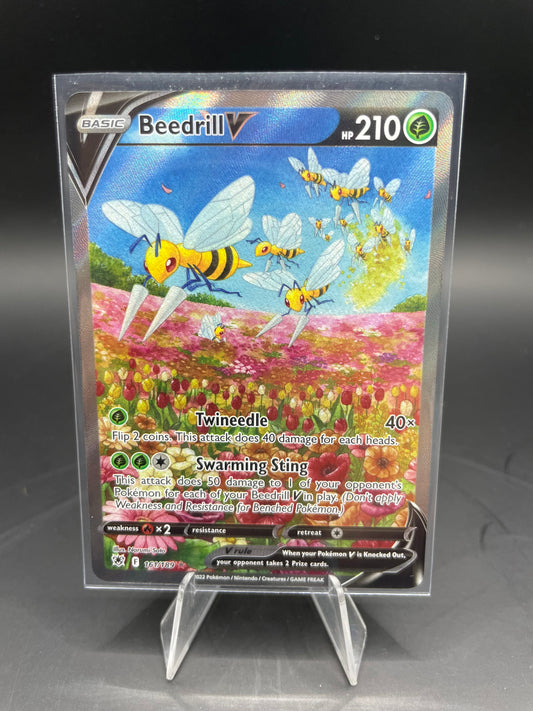 Pokemon Beedrill V Astral Radiance 161/189 (NM+)